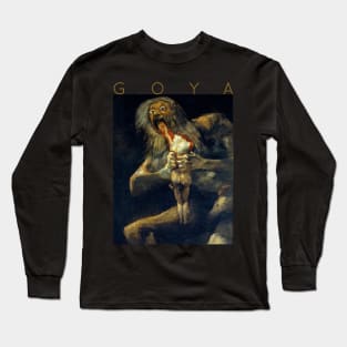 Francisco Goya - Saturn Devouring His Son Long Sleeve T-Shirt